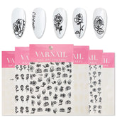 Nail Stickers - Rose Flower
